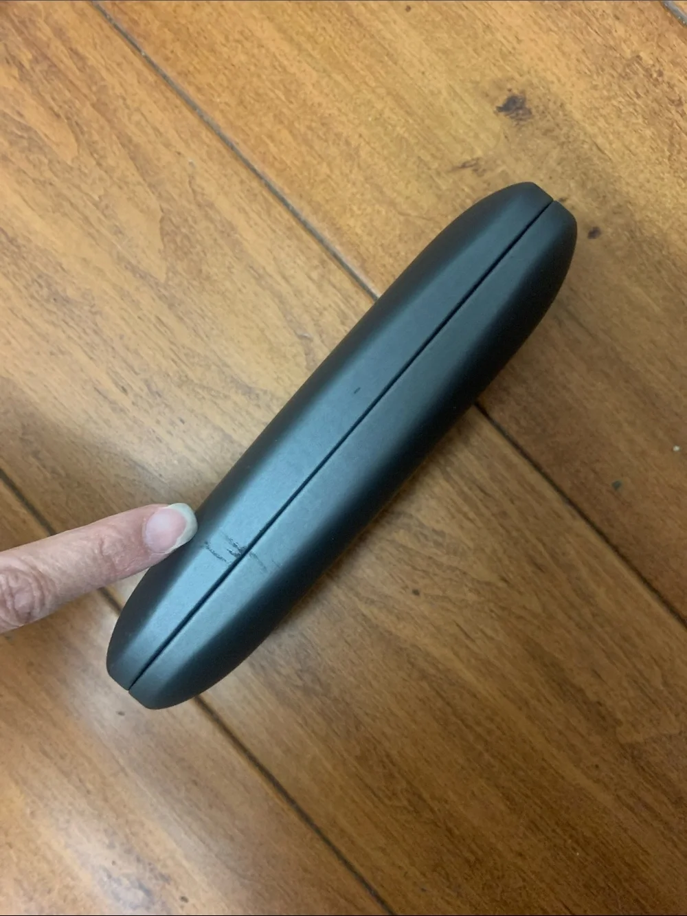 Silhouette Empty Eyeglass case made in Italy with some scuff marks